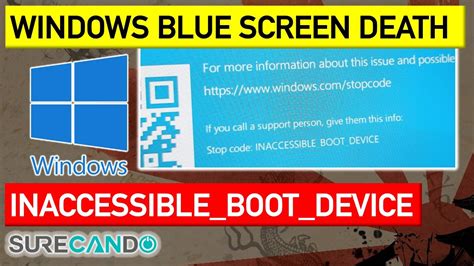 windows 10 inaccessible boot device after disk clone